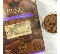 IRCA шоколад молочный 34% "Reno Latte" 