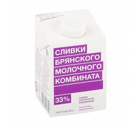 Сливки 500мл 33% БМК